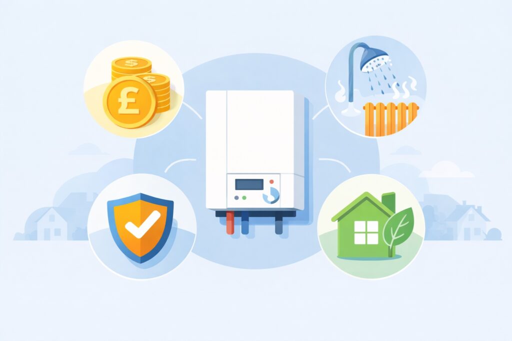 Benefits of getting a system boiler